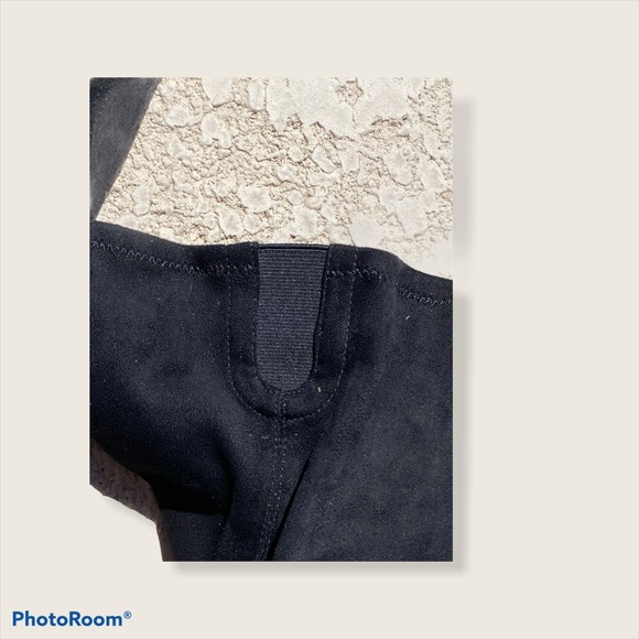 Marc Fisher LTD Black Knee High Heeled Boots - Picture 4 of 6